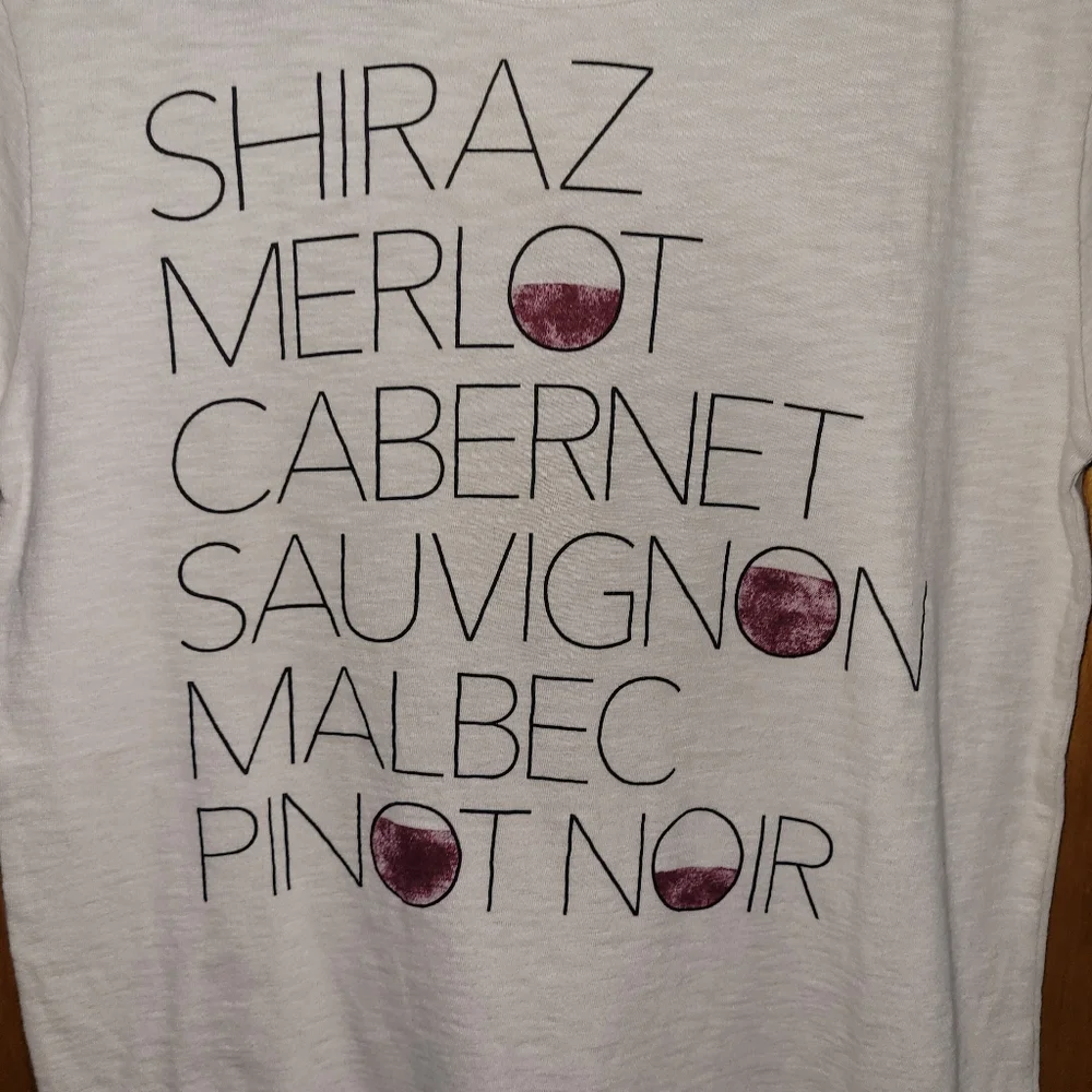 J. Crew Blush Wine T-shirt